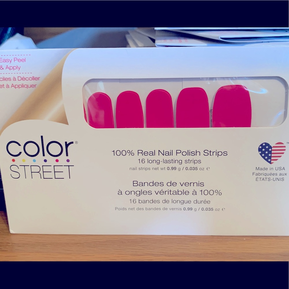 Color Street Nail Polish Strips in Are You Madrid-ing Me? Brand New.